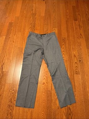 Banana Republic Grey Men's Dress Pants - Tailored Straight Leg